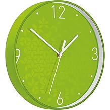 Leitz Wall clock WOW, green, 32.5 x 31.1 cm