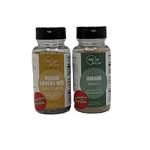 MES Amis Flavor Boost Duo - Umami Miracle (3.9 ounces) + Veggie Lovers Mix Corn 'N More (3.5 ounces)