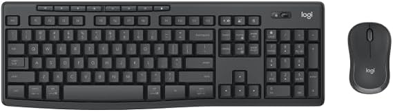 Logitech MK370Logitech MK370 Wireless Kablosuz Kurumsal Klavye ve Mouse Seti - Siyah (920-012074)