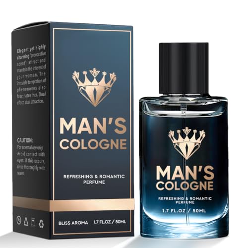 Pheromone Cologne for Men, Seductive Long-Lasting Perfume for Men Attract Women, Show Your Handsome Charm