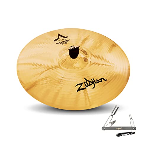 Zildjian 20585 19 Custom Projection Crash Cymbal With Low To Mid Pitch With ZKEY