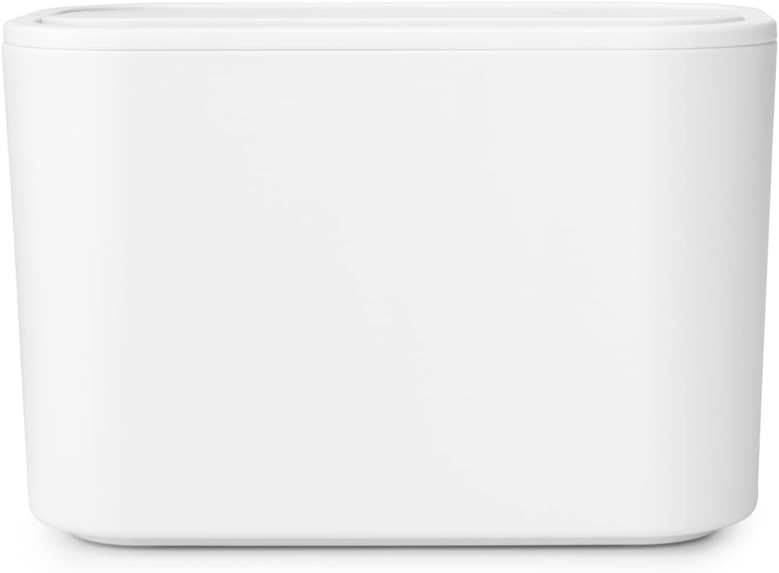 Brabantia Banyo Çöp Kutusu, Beyaz, Tek Boyut
