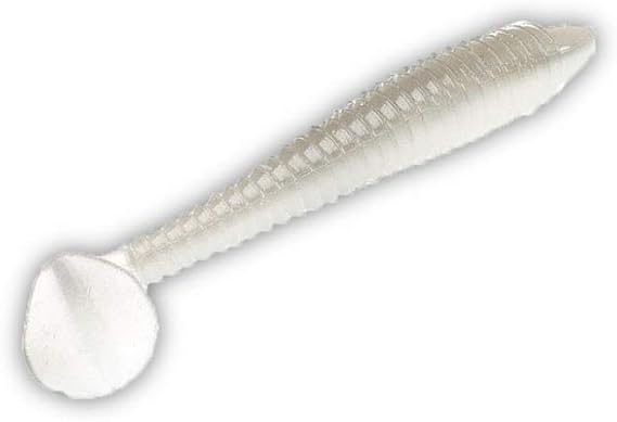 Strike King Rage Swimmer Fishing Lure, Soft Plastic Swimbait, Ghost Shad
