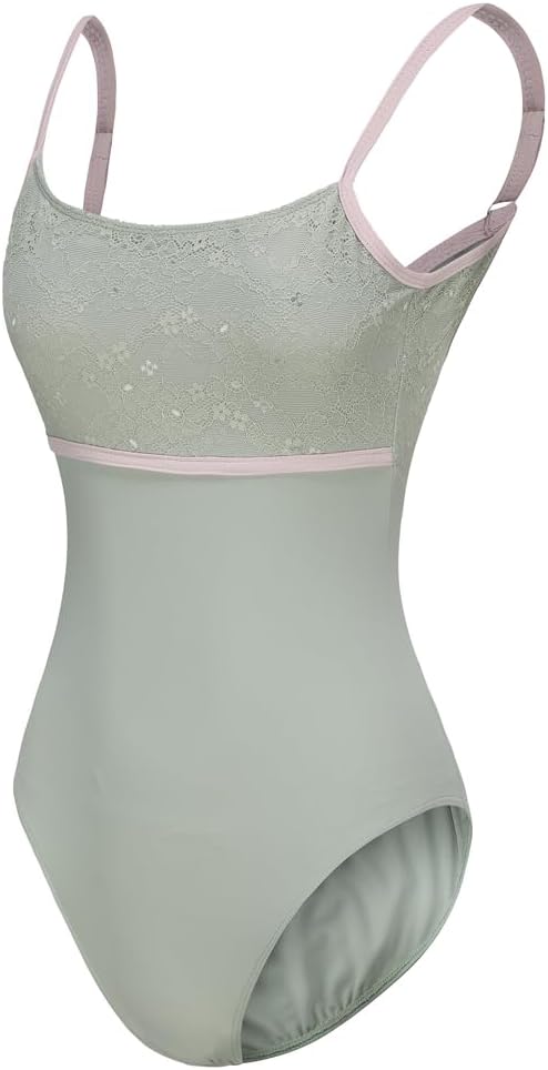 Women's Camisole Ballet Dance Leotards for Adult Gymnastics Bodysuit With Adjustable Straps
