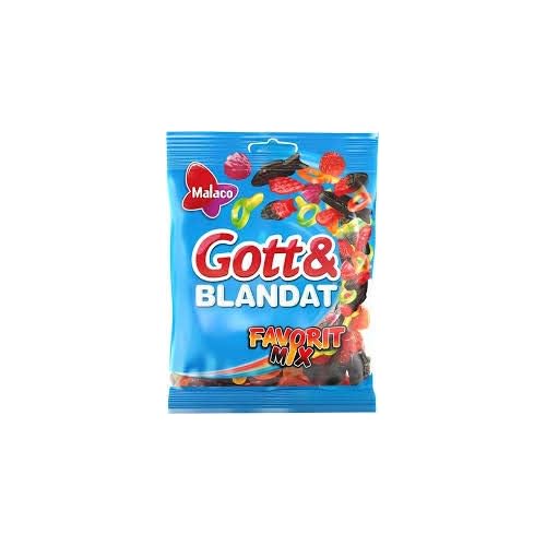 Gott & Blandat-Favorite Mix. Malacos world-famous treat!