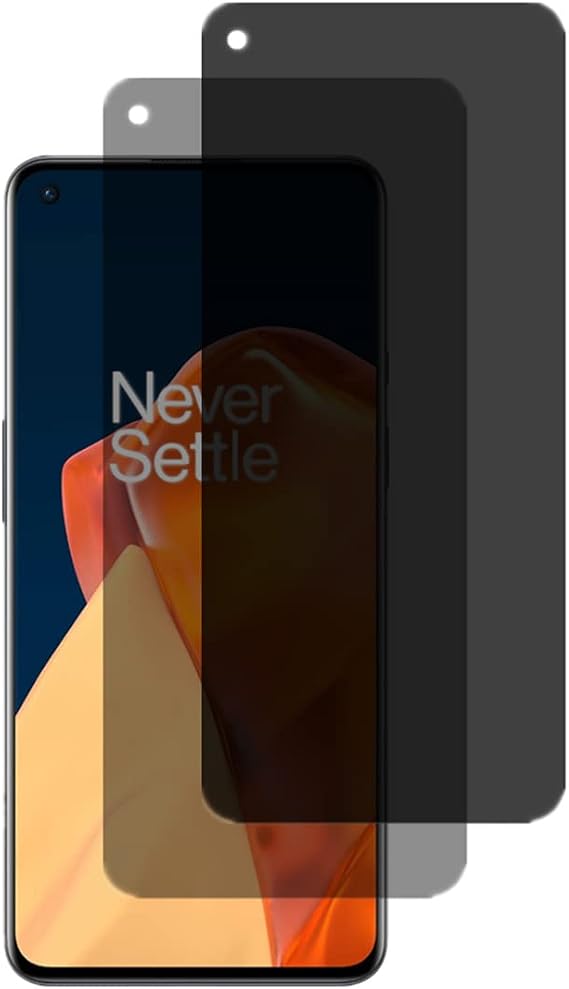 Privacy Screen Protector for OnePlus 9 6.55" - [2Pack] Anti-Spy High-sensitivity Screen Tempered Glass Protective Film for Oneplus 9