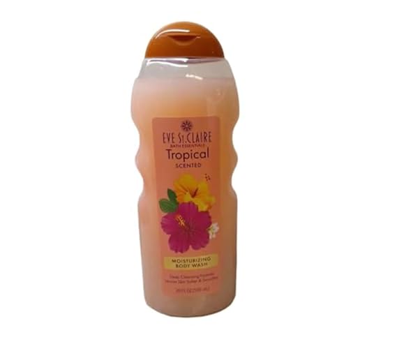 Eve St. Claire Tropical Scented Moisturizing Body Wash GLOW
