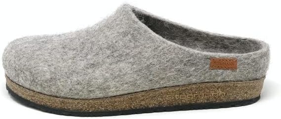 Stegmann Women's Eco Wool Clog with 100% Undyed Heritage Wool