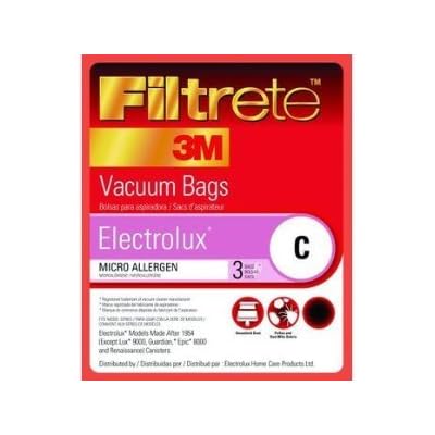 3M 67706-6 Electrolux Size C Filtrete Vacuum Bags 3 Count