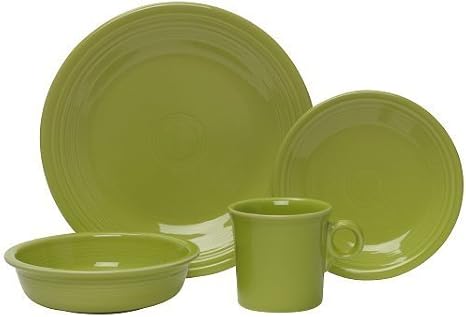 Fiesta 4-Piece Place Setting, Lemongrass