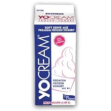Yocream Yogurt Mix, French Vanilla Low Fat Soft Serve, 64 Ounce -- 6 per case.