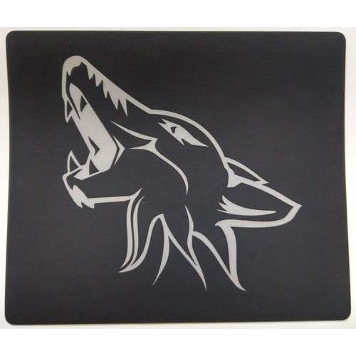 Coyote Sun Visor Warning Label Blackouts - Silver fits 2015-2019 Ford Mustang