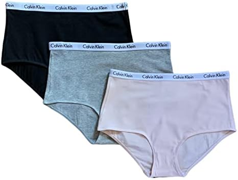 Calvin Klein Women`s High Waisted Briefs 3 Pack Large, Blackqp2803-033G_p