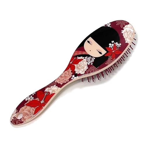 Kimmidoll Hairbrush for women, detangling, plastic comb, 1.42.66.5 inch NOBUKO