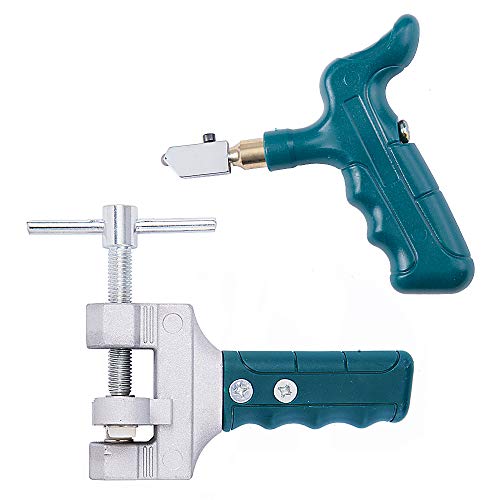 IMT Glass Tile Cutter Tool Kit Handheld Hard Alloy Tile Opener Professional Ceramic Glass Breaking Pliers Set for DIY Home Tool