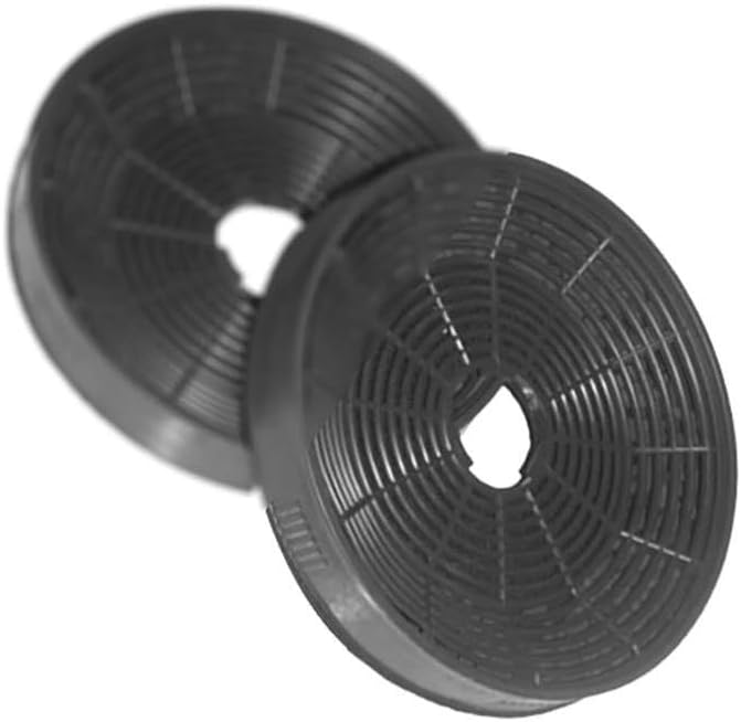 2 Pieces 16cm Hibsan Aspirator Filter 3 Nail Fume Hood Carbon Filter 155mm For Unscrewed Use