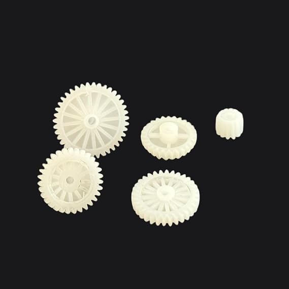 Coupling Set/Gear Set Suitable for Philips Satinelle Essential Corded Epilator BRE224/00 - BRE225/00 - BRE229/00 - BRE275/00 - BRE285/00 Models - Replacement for Epilator Toothed Wheels