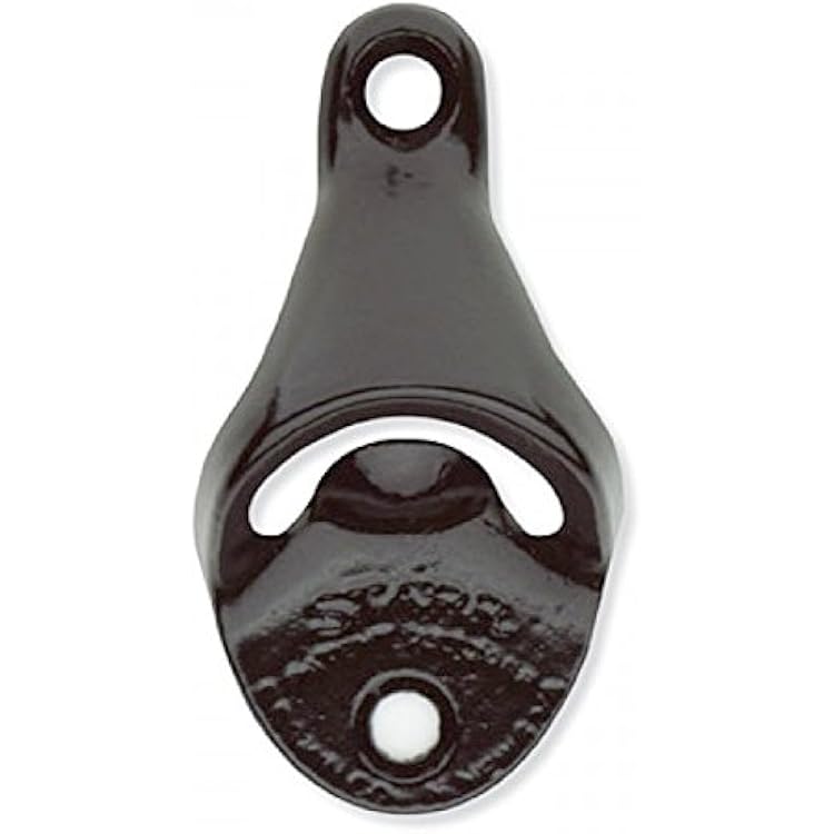 Starr Wall Mounted Bottle Opener Black