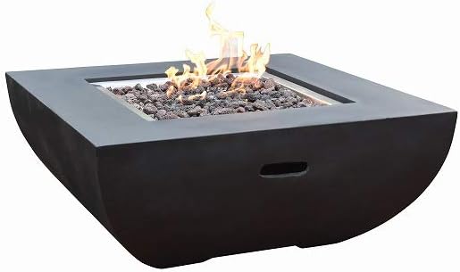 Aurora Concrete Propane Fire Table