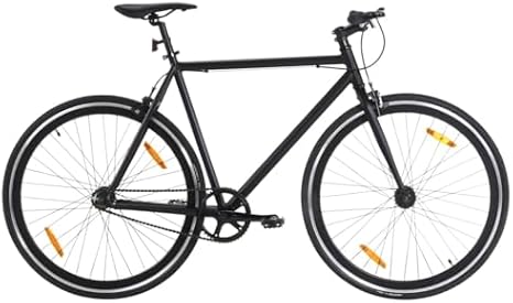 Fixed Gear Bike - Lightweight Single Speed Commuter Bicycle with Flip-Flop Hub for Urban Riding