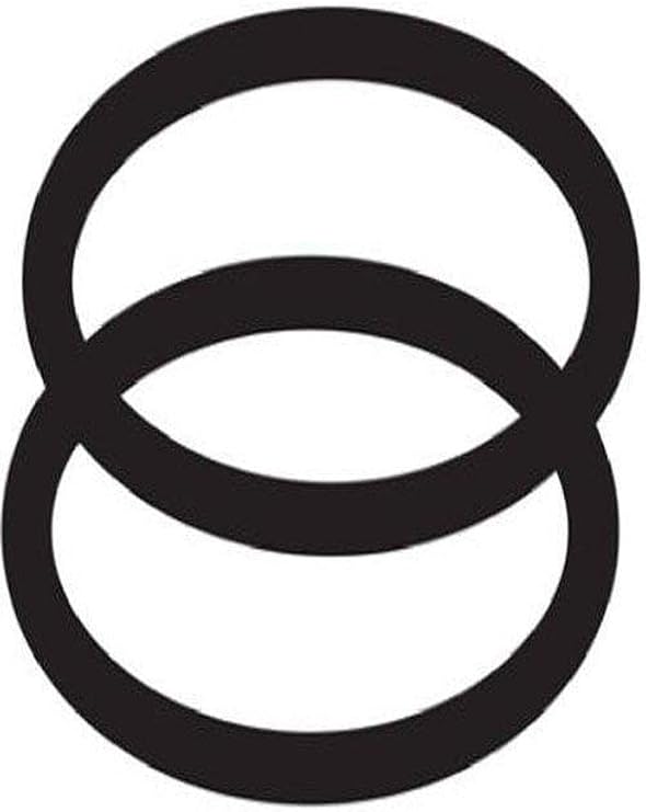 Delta Faucet RP25 O-Rings, 2-Pack, Chrome