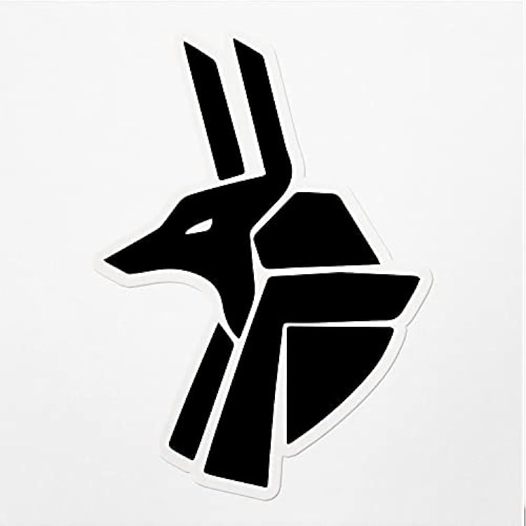 Decal Stickers of Egyptian Anubis God Symbol Premium Indoor No Waterproof Vinyl Decal Stickers for Laptop Phone Accessory Helmet Car Window Mug Tuber Cup Door Wall Decoration ANDVER381246bBL