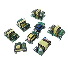 AC-DC 3.3V/5V/12V Precision Buck Converter AC 220v to 5v DC Step Down Transformer Power Supply Module 1A 12W(5V1A-5W)