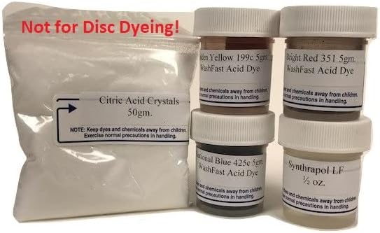 WF Warm Palette Acid Dye Sampler