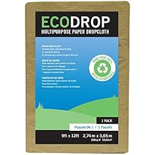 TRIMACO 02101 HD Paper Drop Cloth, 9 by 12-Feet