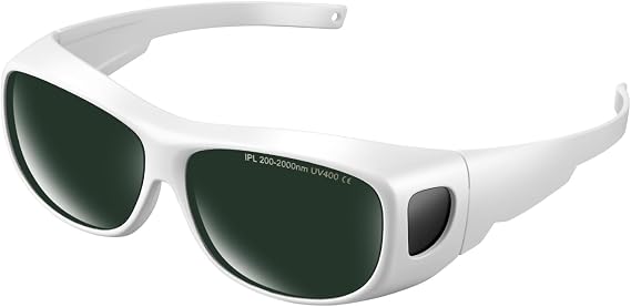 IPL Laser Safety Glasses 200nm-2000nm Protective Goggles for Laser Hair Removal and Cosmetology