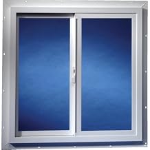 Duo-Corp 3030igut Utility Double Slider Window, 36" X 36"