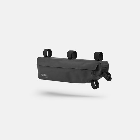 Brooks England Scape Frame Bag, Cycling and Gravel Bag, Black, One Size