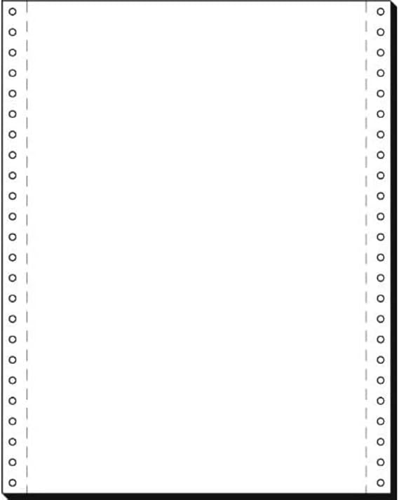 SIGEL continuous listing paper DIN 24 x 30.50 cm | 12249, 60 g, 2000 LP sheets, single-ply