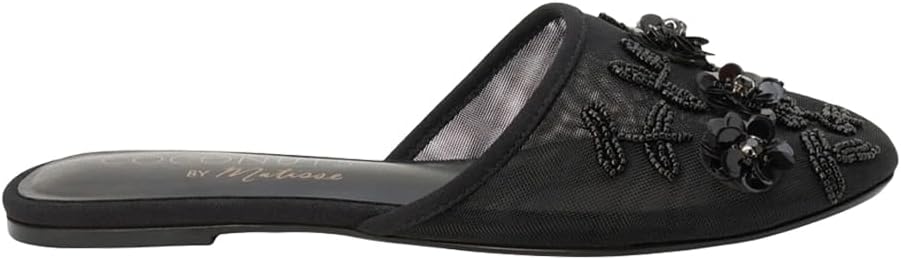 Coconuts by Matisse Womens Maven Mule Flats Casual - Black