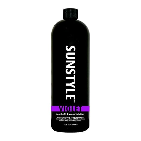 Sunstyle Violet Airbrush Solution 32 fl oz