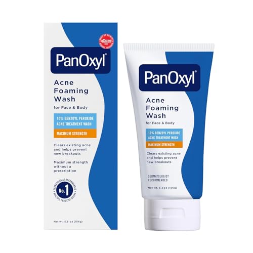 PanOxyl 10% Acne Foaming Wash 5.5 Ounce Pack Of 1