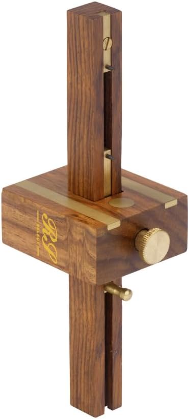 Robert Sorby Select Carpenters Mortice Gauge 8" 200mm Hardwood Brass Marking Gauge Woodworking Joinery Tool