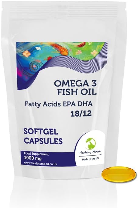 Omega 3 1000mg (18/12) Softgel 7 Capsules – High-Potency Fish Oil Supplement