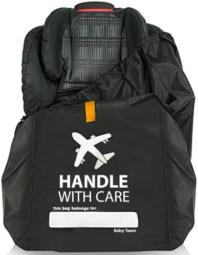 Durable Car Seat Bag for Airplane - Standard Gate Check Cover, Travel Bag