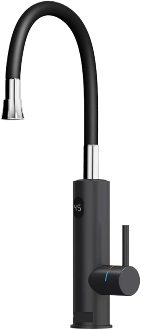 EDEDE Instant Water Heater, Electric Water Heater 2 In 1 Kitchen Faucet Tankless Water Heater Tap Flowing Electric Faucet Shower Geyser