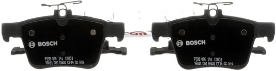 BOSCH BC1761 QuietCast Premium Ceramic Disc Brake Pad Set - Rear