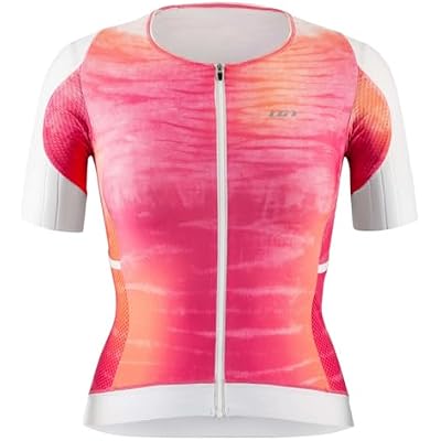 Louis Garneau Womens Aero Tri Jersey Small Pink