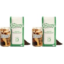 Bizzy Organic Cold Brew Coffee | Espresso Blend | Coarse Ground Coffee | Medium-Dark Roast | Micro Sifted | Specialty Grade | 100% Arabica | 1 LB (Pack of 2)