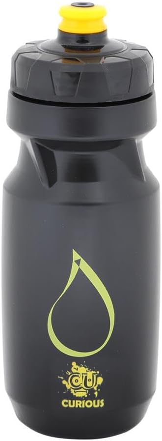 Biggdesign Moods up Plastik Matara 600 Ml (Curious- Sarı Siyah)
