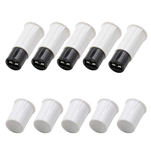 Hxchen MC-33C Normally Closed Recessed Window Door Contact Sensor Alarm Magnetic Reed Switch - 5 Sets