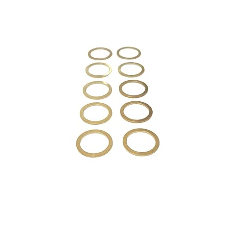 10 Pack of Adapter Bushings Converts 1" Down to 20mm Designed for Diamond Saw Blades