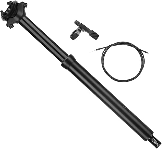 Remote Lever Adjustable Seatpost, Dual Offset Post Remote Lever
