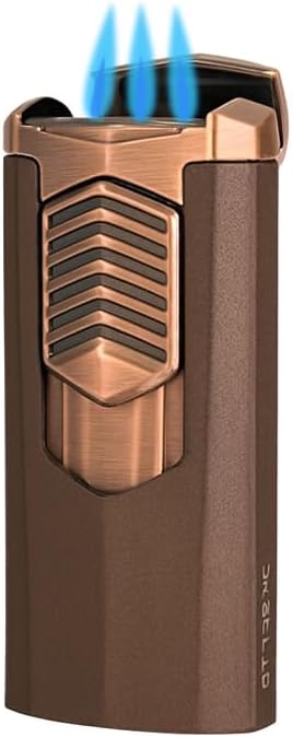 Vertigo Archer Triple Torch Lighter (Brown)