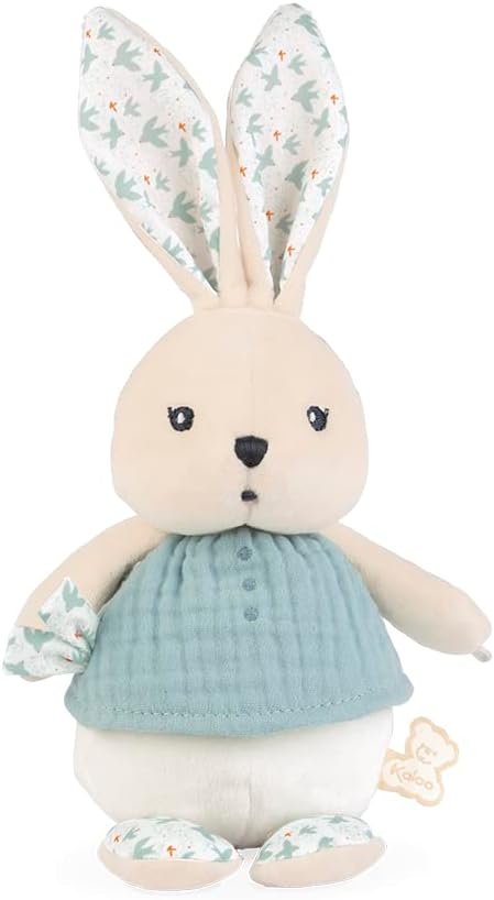 Kaloo - Baby Stuffed Rabbit - Sky Blue - 8.7 in