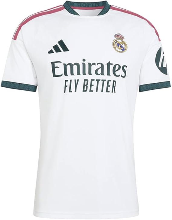 adidas Mens Real Madrid 2627 Home Jersey Soccer Cleats - White - Size 2XL